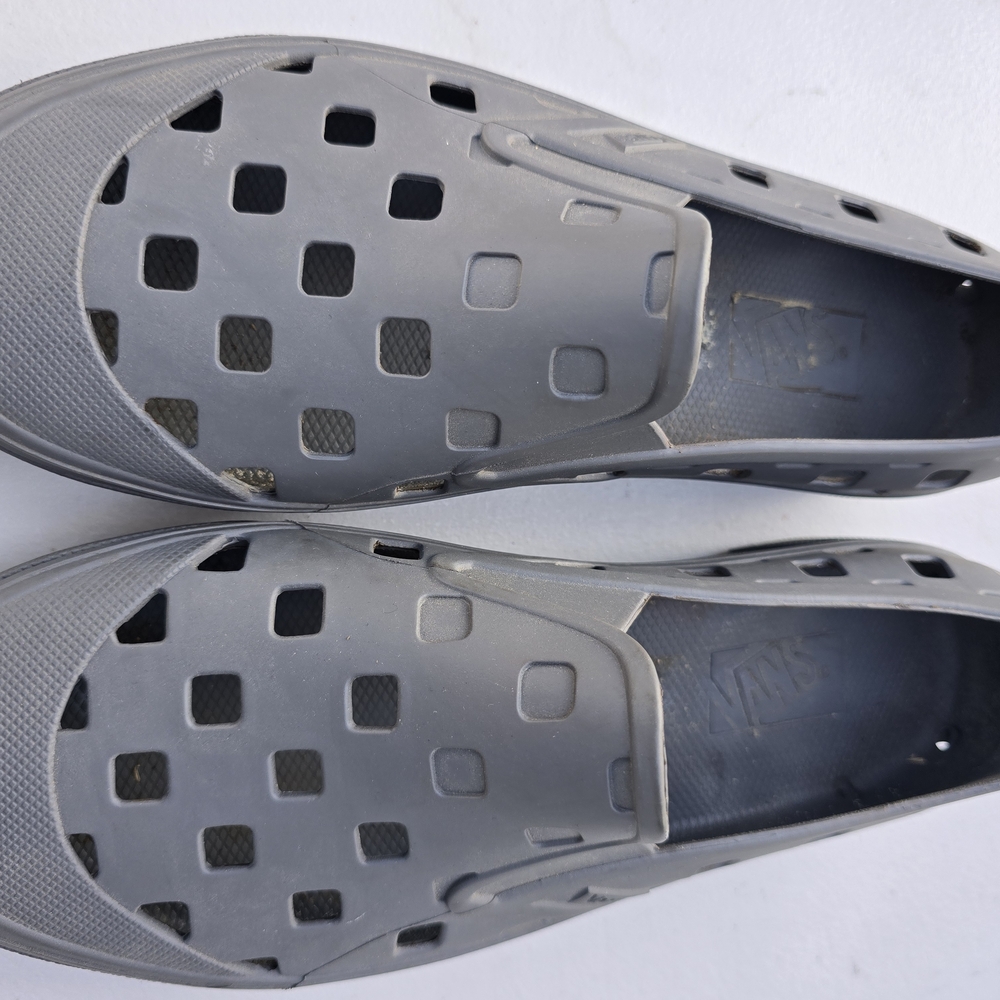Gray Slip-On Men's Shoes